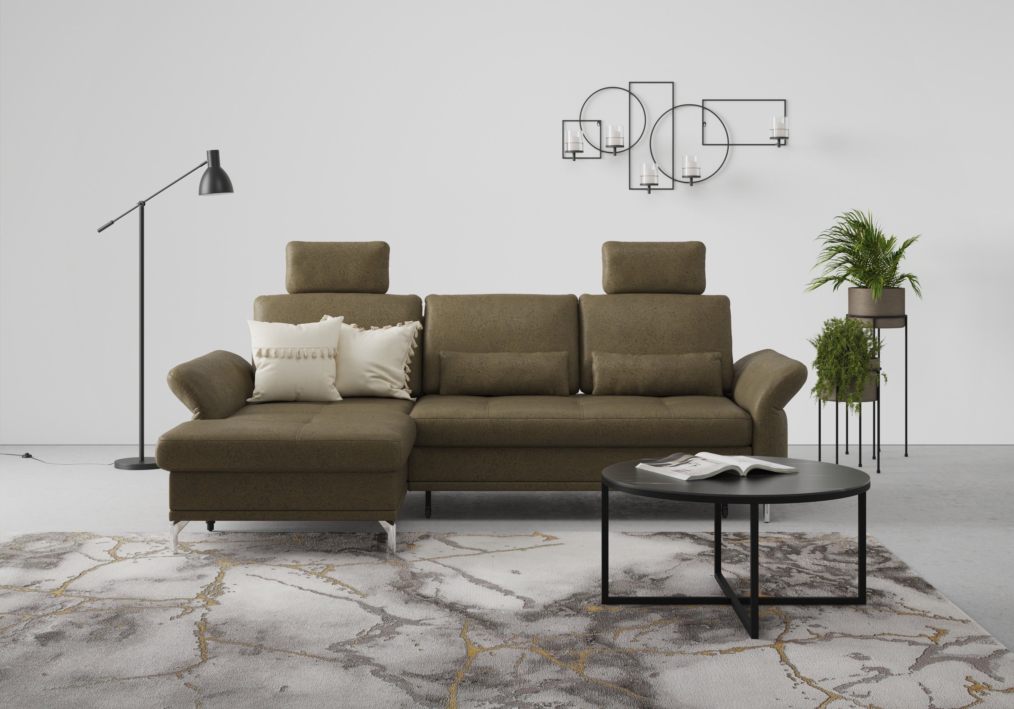 INOSIGN Ecksofa Palm Beach L-Form, Federkern, günstig online kaufen