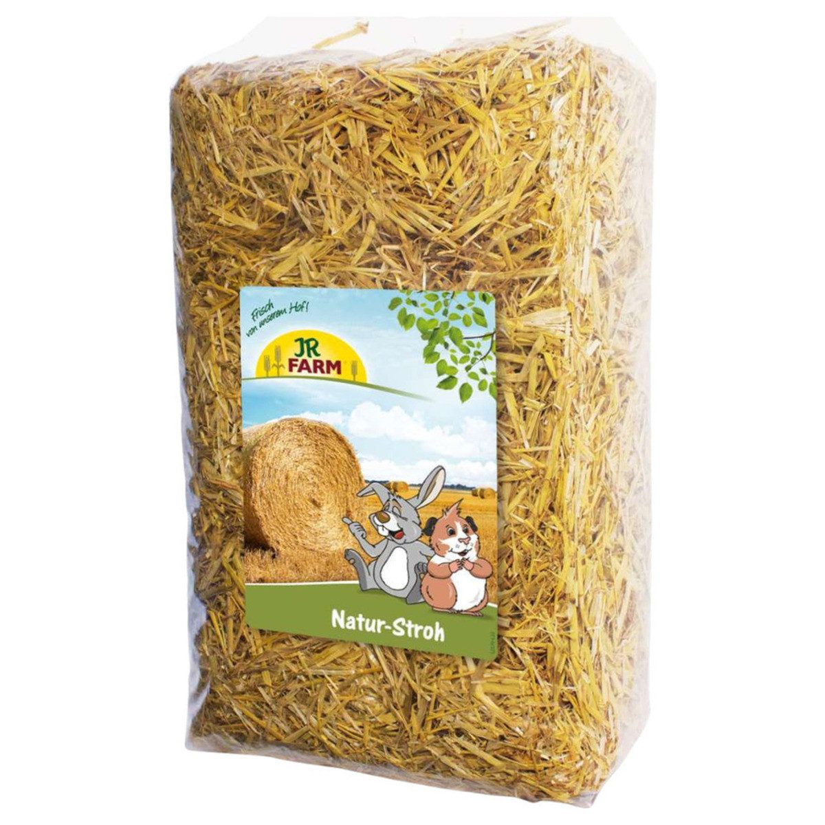 JR Farm Kleintierstreu Natur-Stroh 1 kg - 5 Stück (5-tlg)