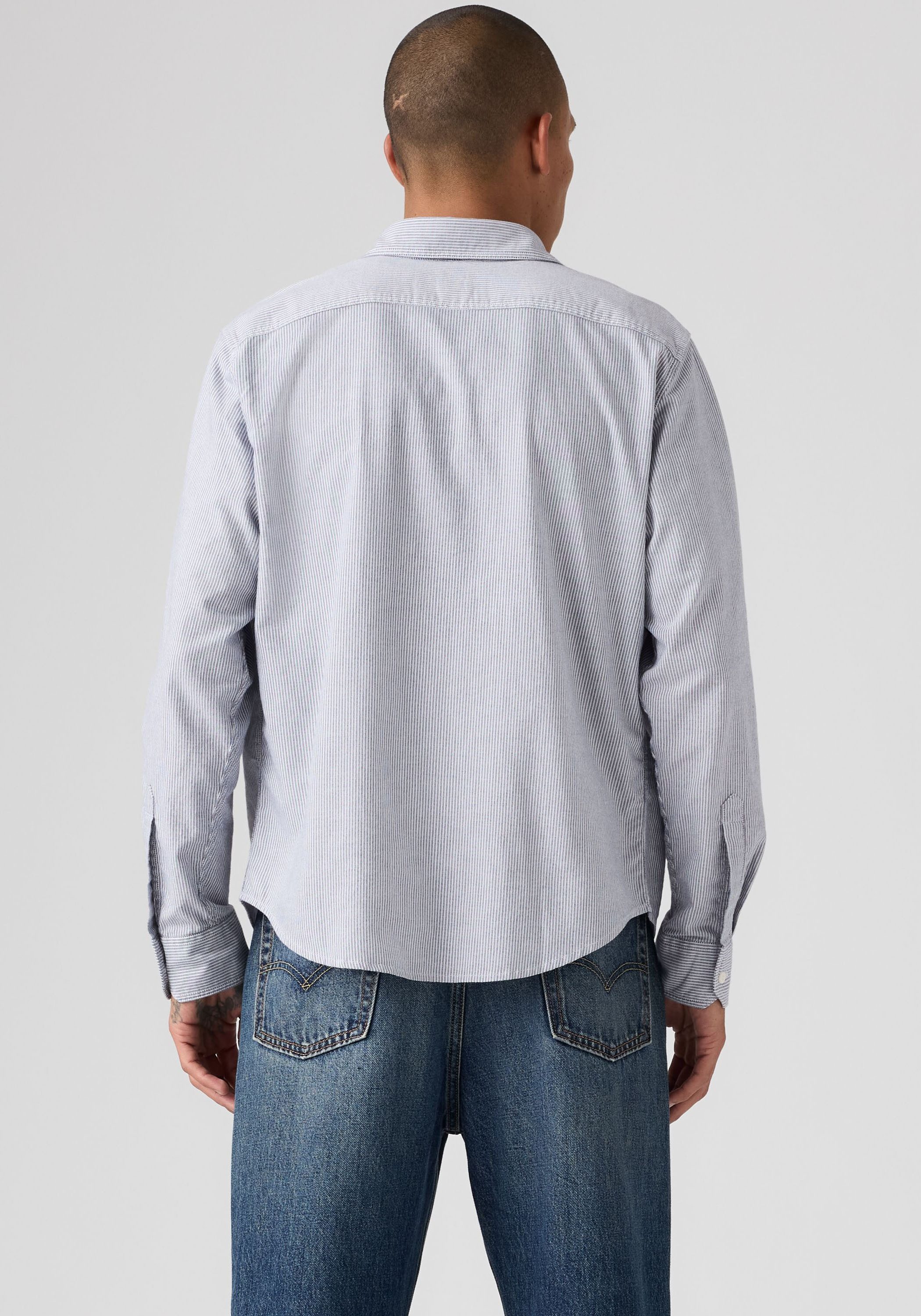Levi's® Langarmhemd CLS BATTERY HM SHIRT - STANDARD mit abgerundetem Saum – Bild 3 von 5