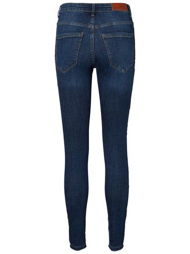 High-waist-Jeans denim blue medium VMSOPHIA Moda Vero