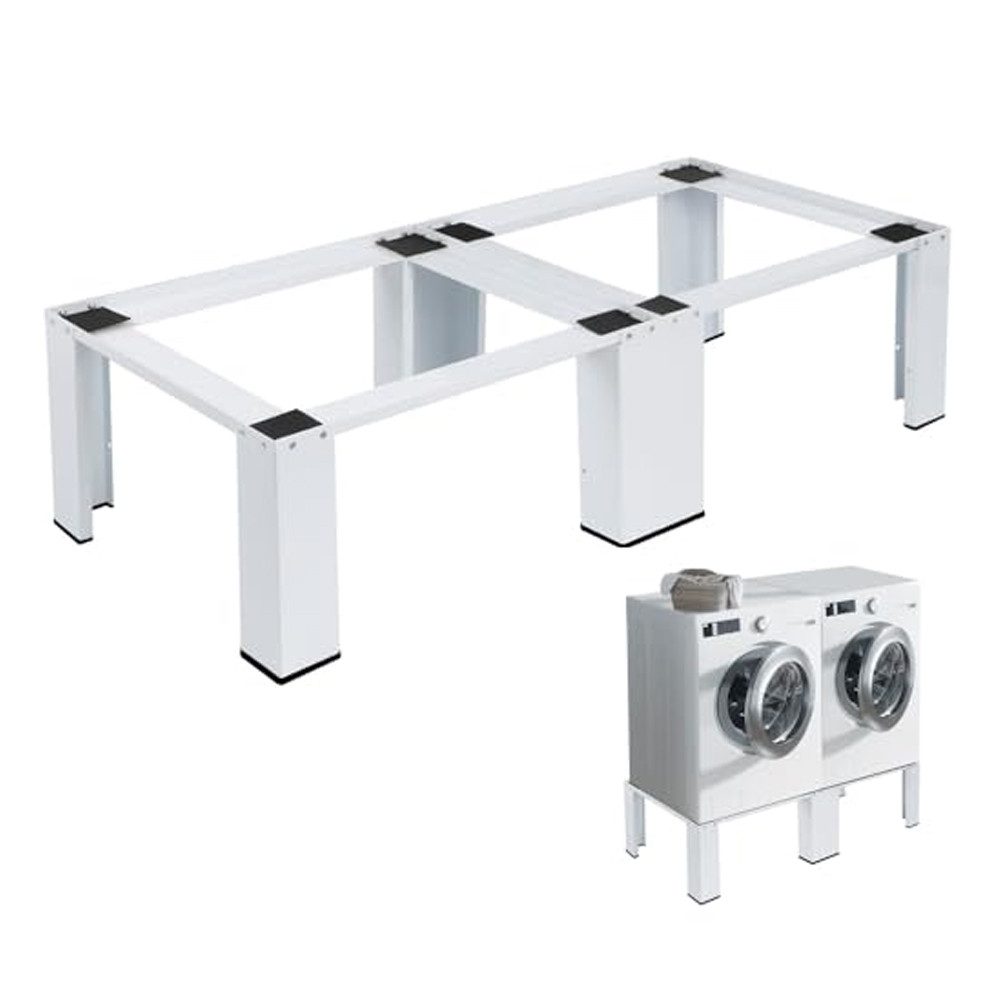 XERSEK Waschmaschinenuntergestell Stabiler Doppel Unterschrank Podest Erhöh günstig online kaufen