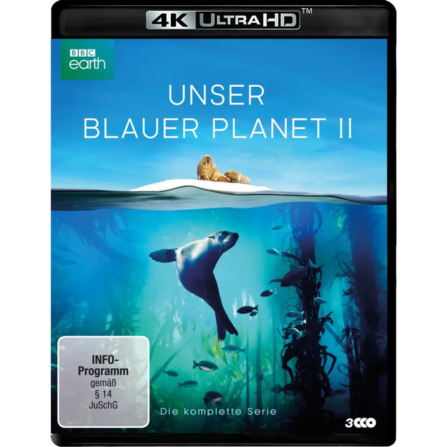 Blu-ray Unser blauer Planet 2, 3 Blu-ray (Ultra HD)