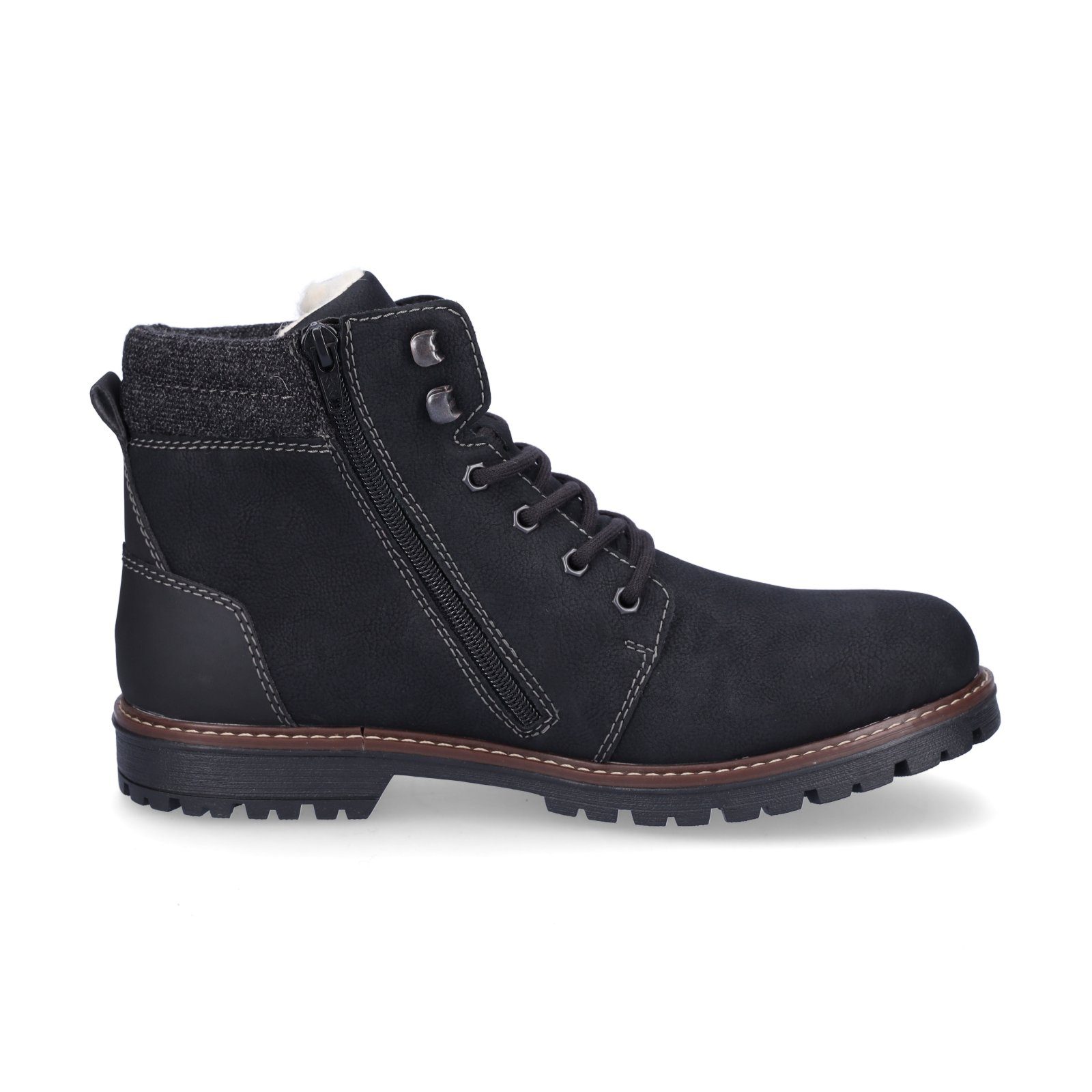 Rieker Rieker Herren Schnürboot schwarz Schnürboots
