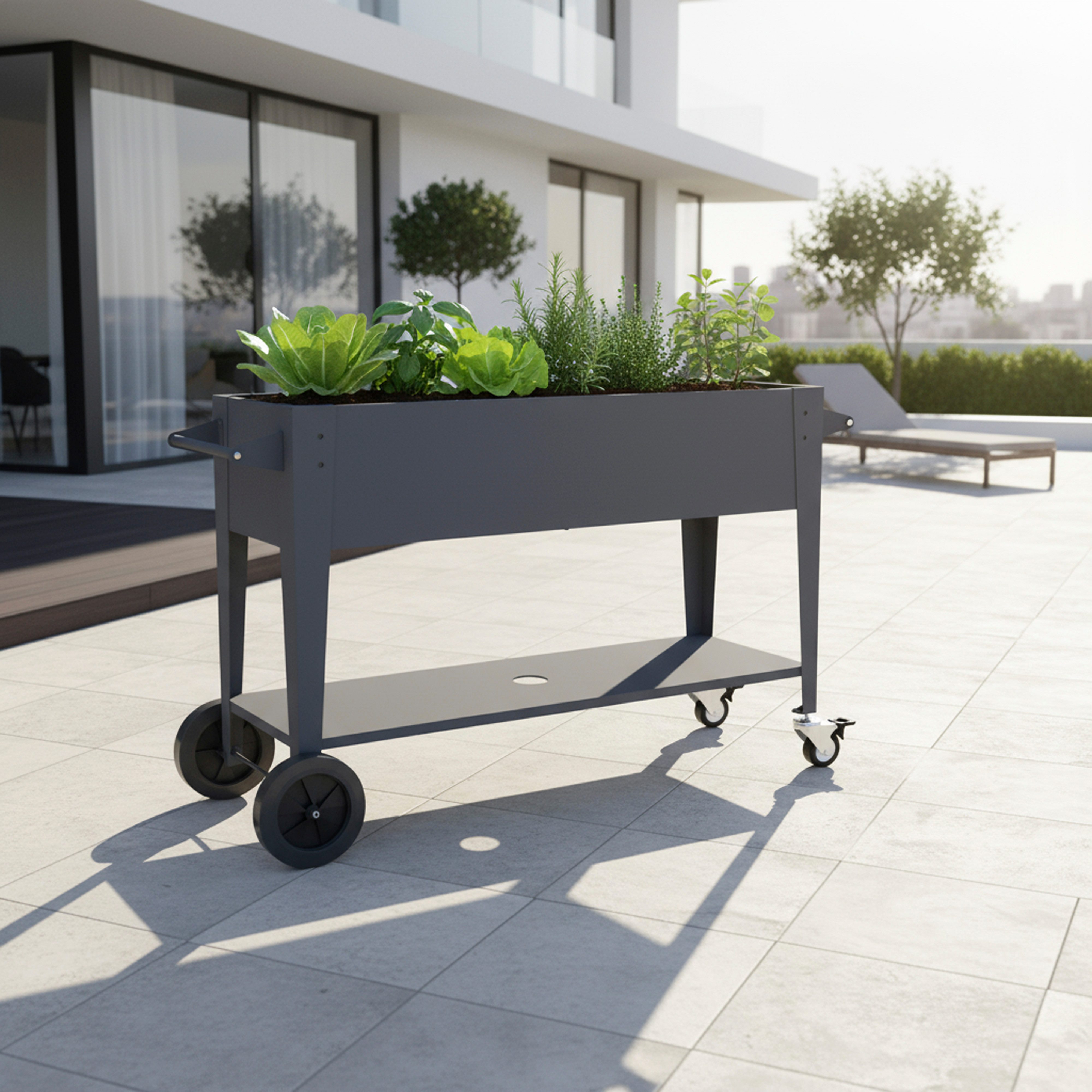 WESTMANN Hochbeet Mobila Plus, BxTxH: 118x50x80 cm