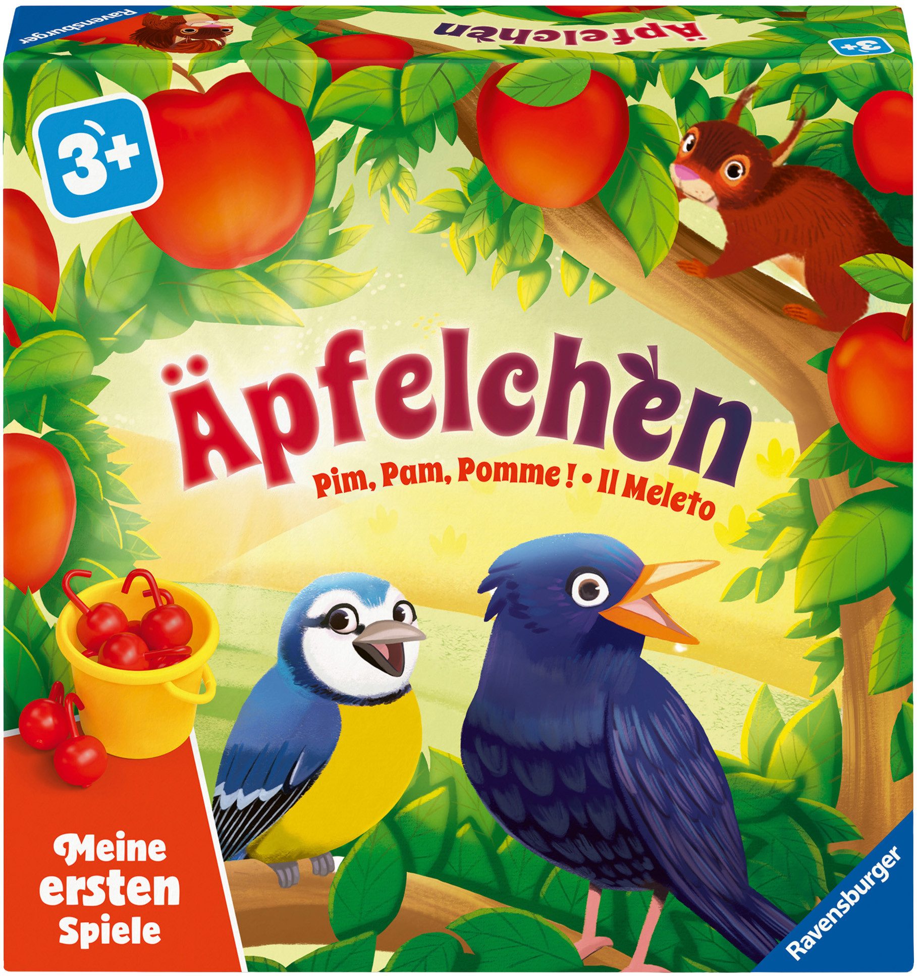 Ravensburger Spiel Äpfelchen, Kinderspiel, Made in Europe