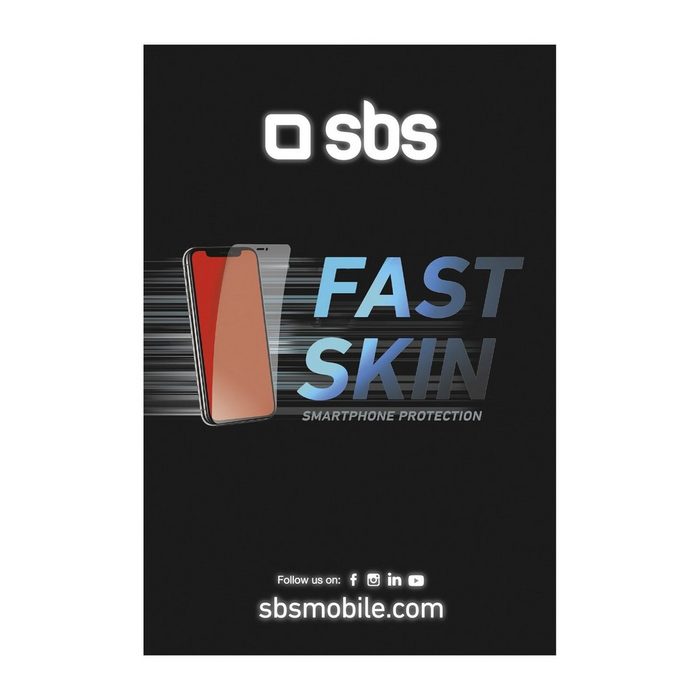 sbs Schutzfolie Schneidefolie für Displayschutz Fast Skin Tablet