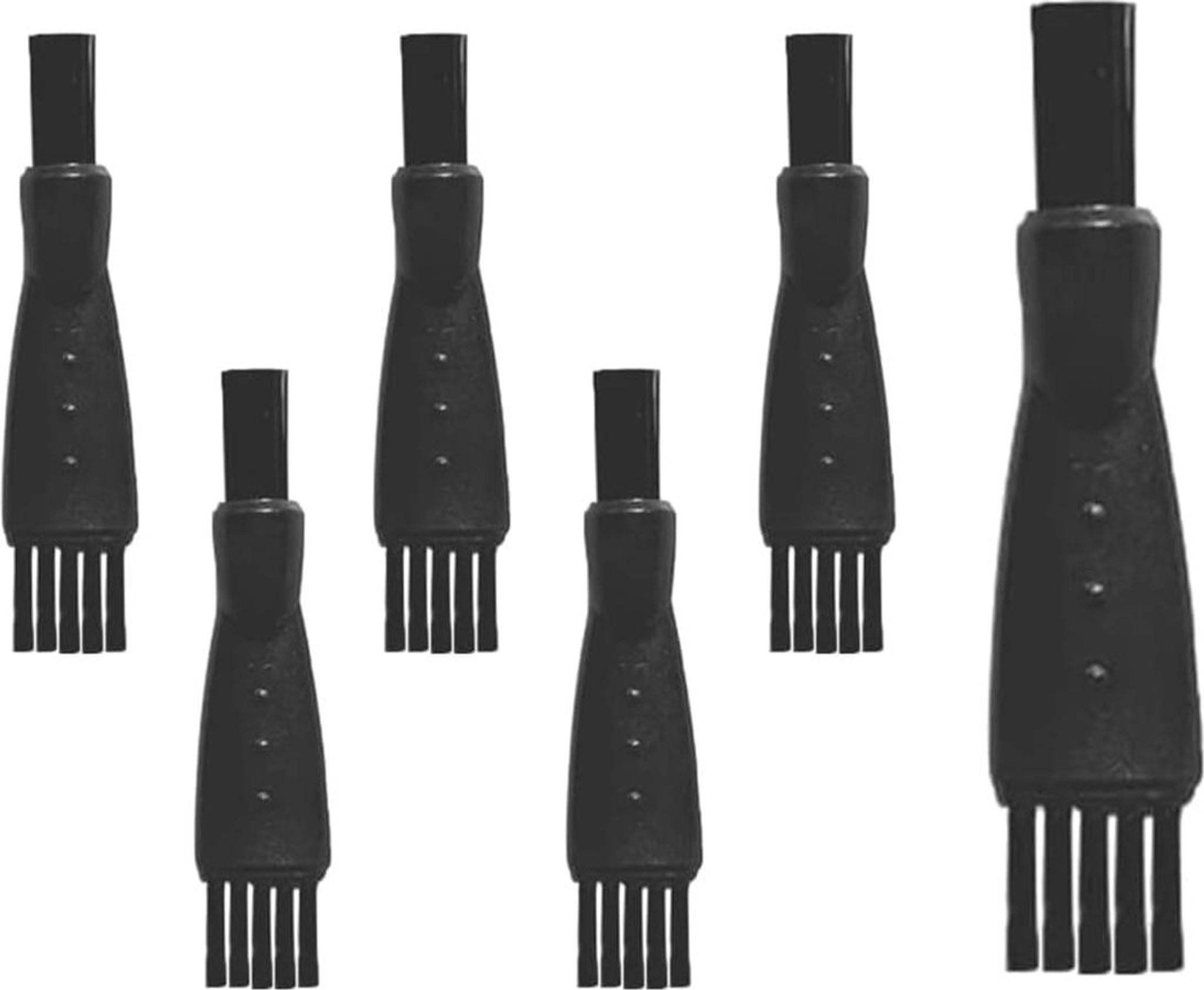 FELIXLEO Puderpinsel 6 Stück Reinigungsbürsten für Rasierer, Pinsel und Make up