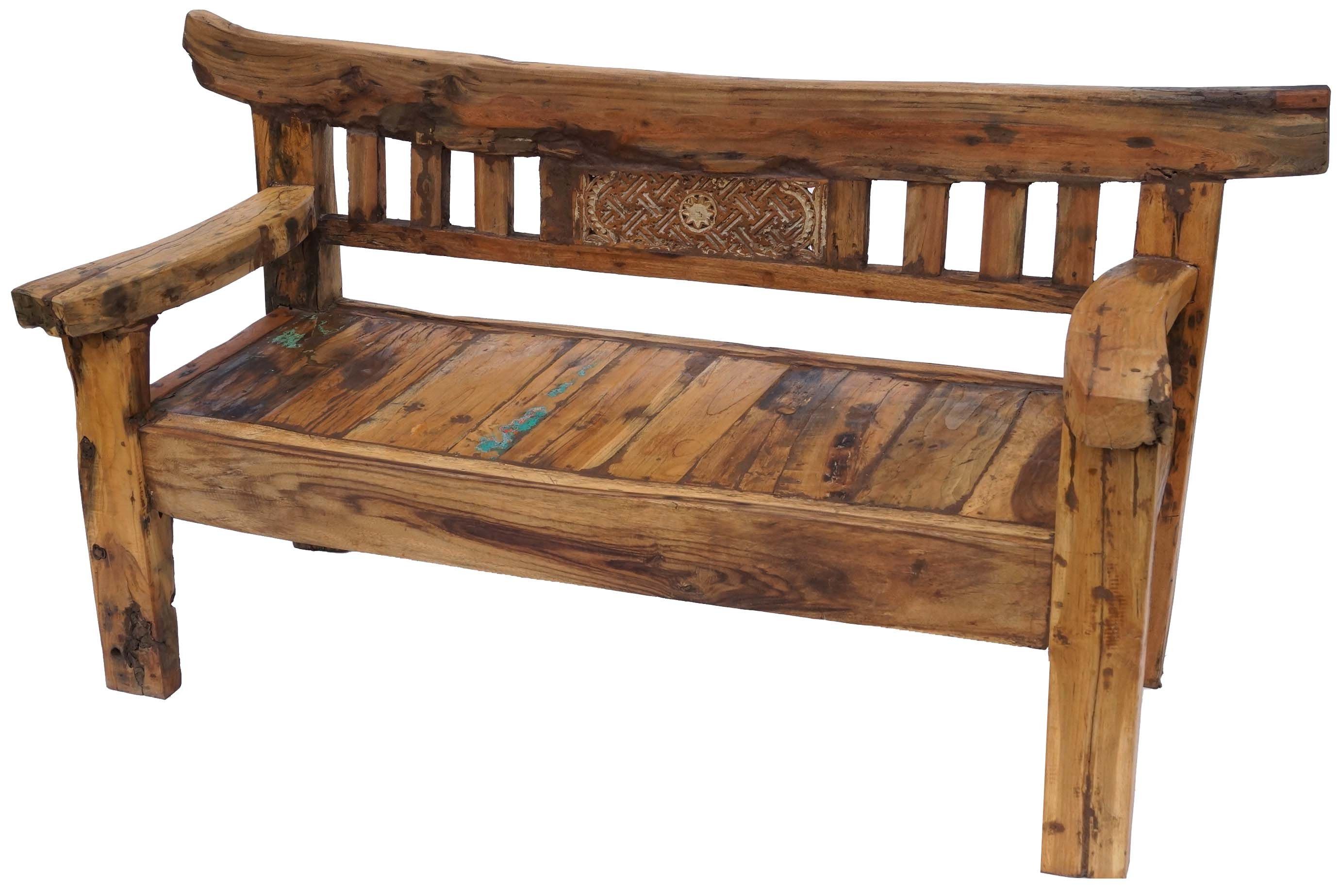 Guru-Shop Stuhl »Rustikale Gartenbank - Modell 13« | OTTO