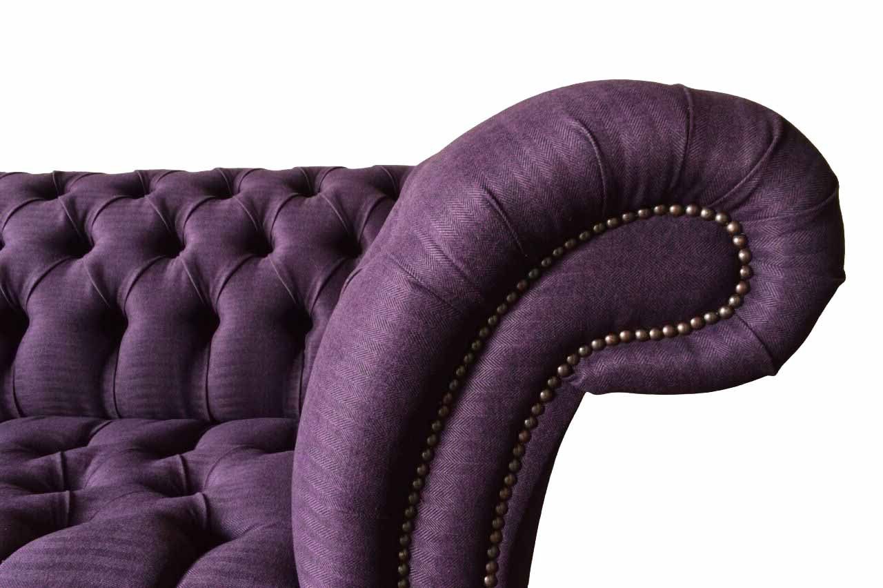 Chesterfield Couch JVmoebel 3 Klassisch Sofa Chesterfield-Sofa, Wohnzimmer Design Sofas Sitzer