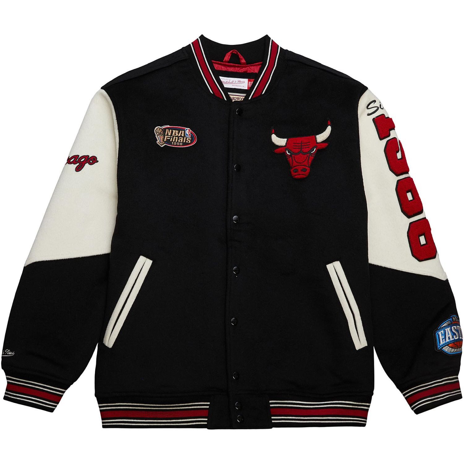 Mitchell & Ness Collegejacke Varsity Wool NBA Chicago Bulls