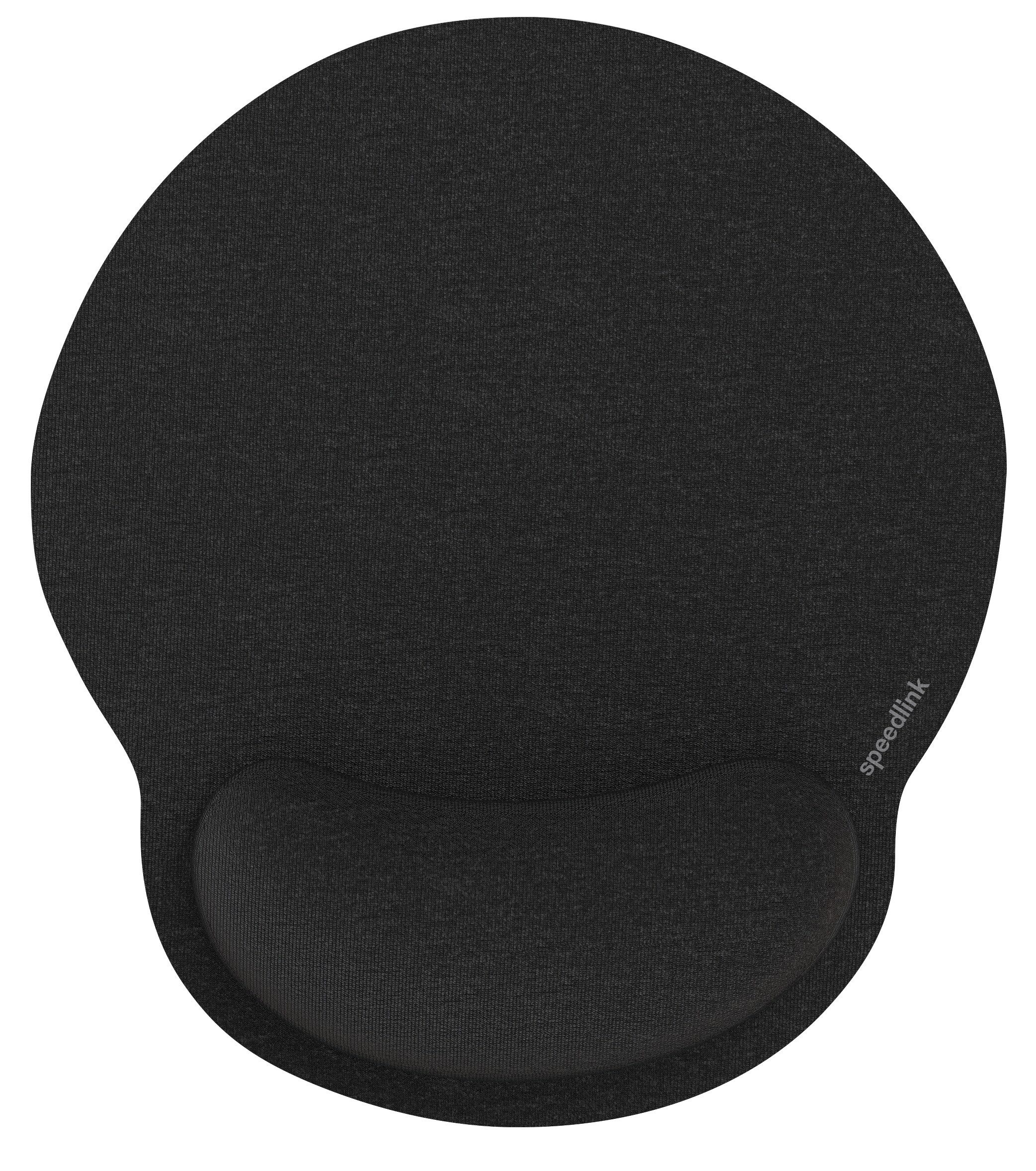Speedlink Mauspad VELLU Memory Foam, ergonomische GEL Handgelenkauflage, schwarz