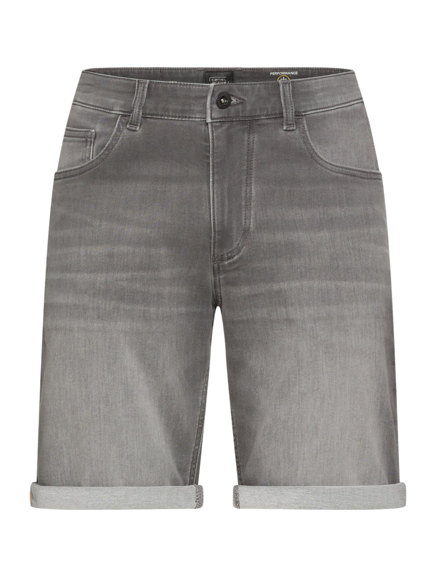 camel active Bermudas grau,Casual,Baumwolle,Unifarben,Regular Fit,Mittel