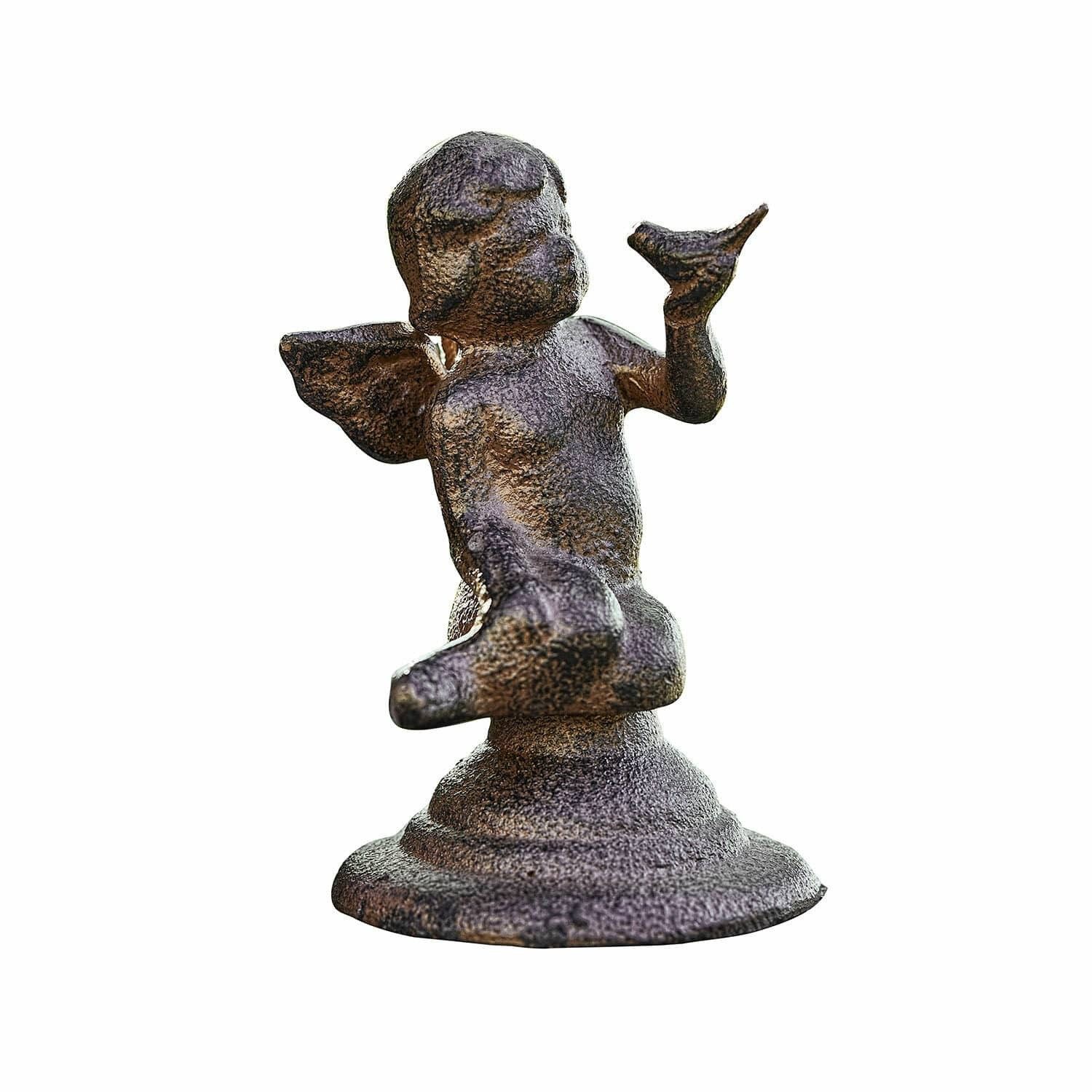 Mirabeau Gartenfigur Deko-Engel Zaliora antikbraun