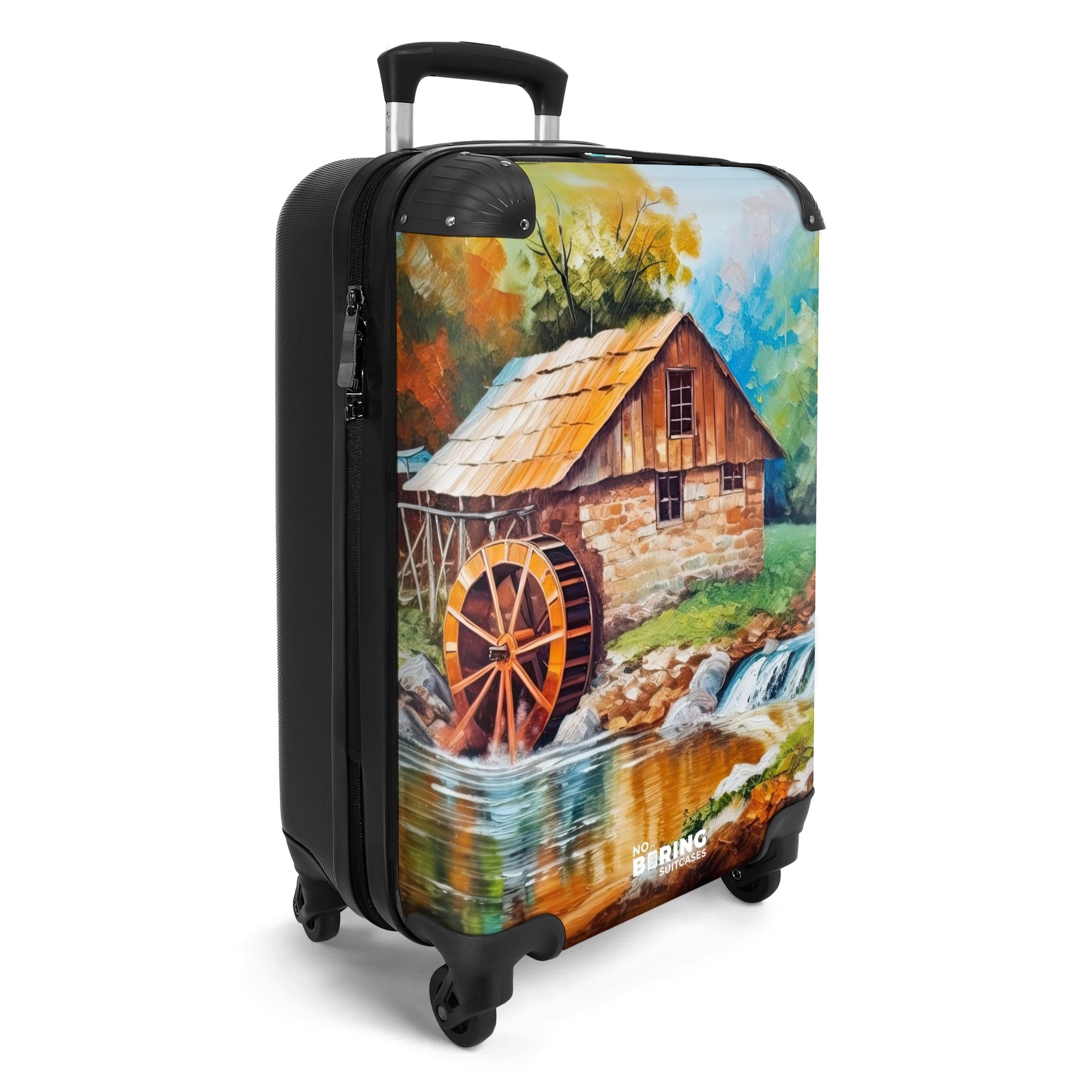 NoBoringSuitcases.com© Hartschalen-Trolley Landschaft - Malerei - günstig online kaufen
