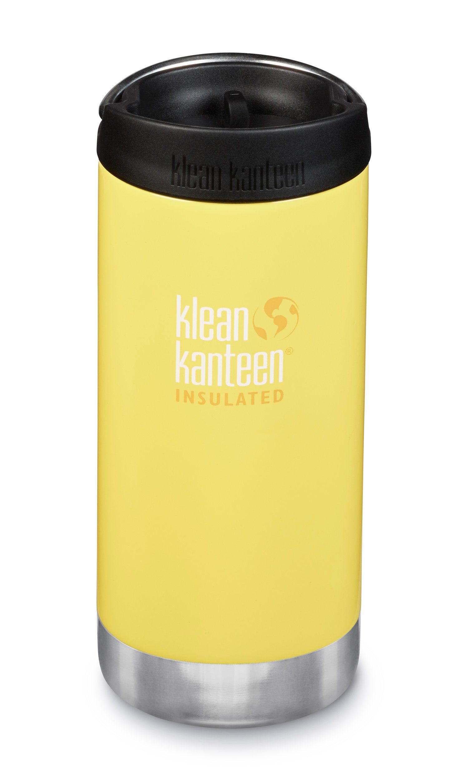 Klean Kanteen Isolierflasche TKWide vakuumisoliert, 355ml mit Café Cap Buttercup