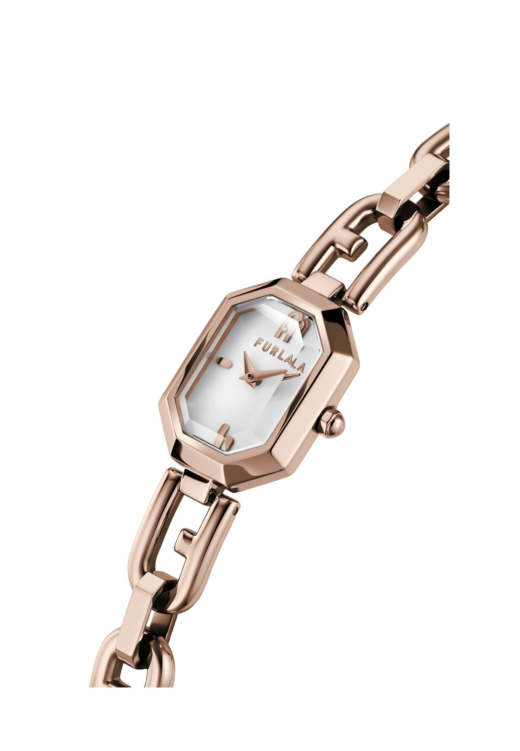 Furla Quarzuhr Furla octagonal, (1-tlg), Quarz-Analoguhr günstig online kaufen