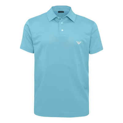 Emporio Armani Poloshirt Polo Beachwear mit kleiner Logostickerei