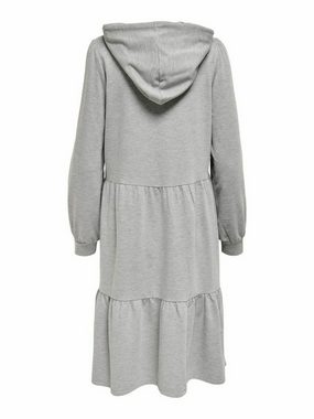 JDY Midikleid MARY (1-tlg) Volant, Drapiert/gerafft