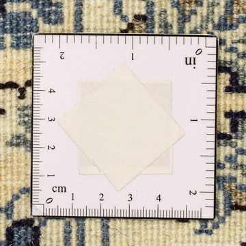 Orientteppich Perser - Nain - 203 x 115 cm - dunkelgrün, morgenland, rechteckig, Höhe: 12 mm, Wohnzimmer, Handgeknüpft, Einzelstück mit Zertifikat