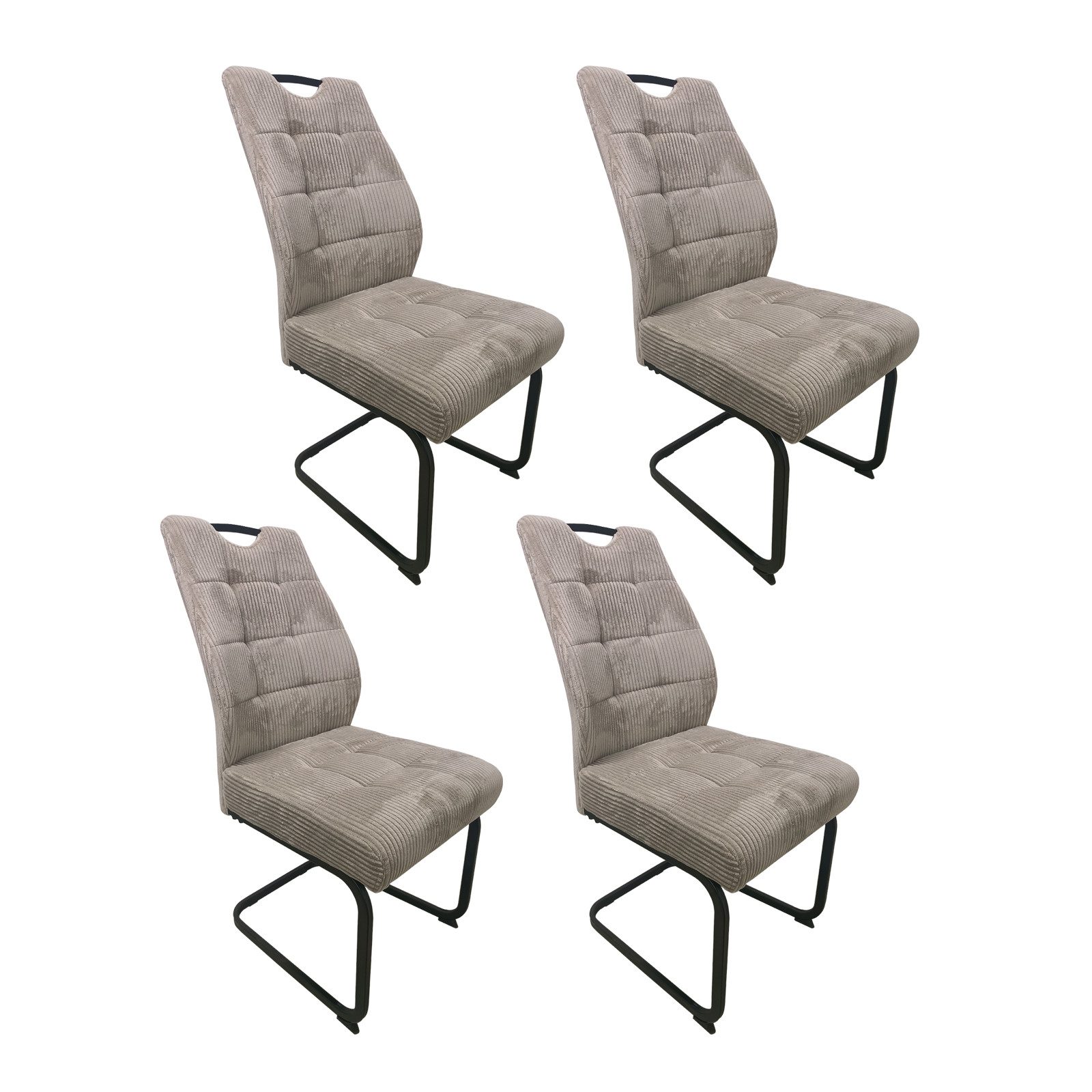 HTI-Living Esszimmerstuhl Modernes 4er Set Schwingstühle günstig online kaufen