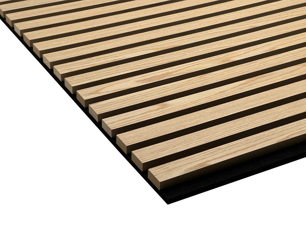 Timefloor Wandpaneel Timefloor Akustikpaneel Dekor-Wandpaneele Quadrado Oiled Oak geölt, BxL: 60x60 cm