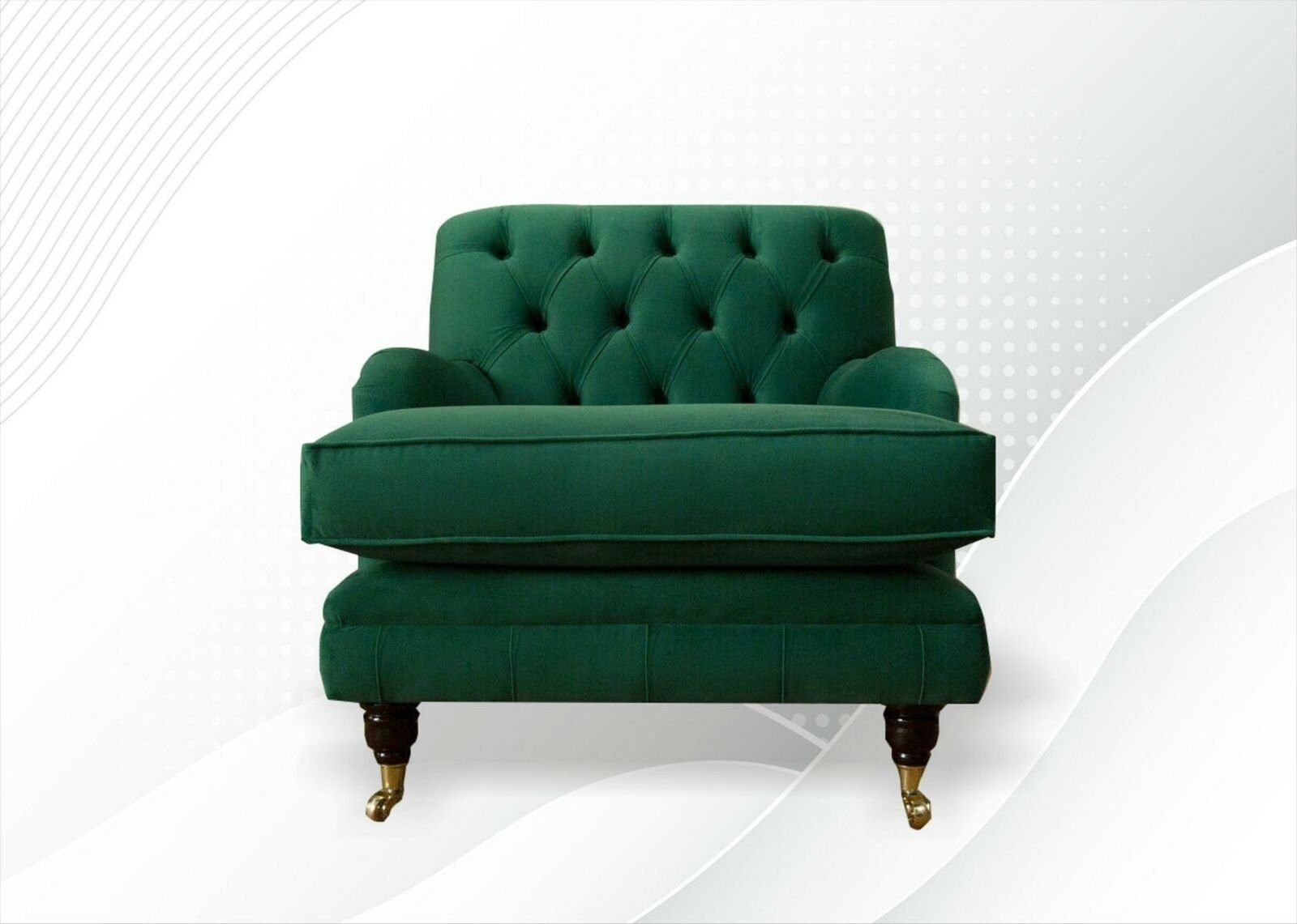 Sessel, Couch Sitzer JVmoebel Club Leder Polster Sofa Sessel Relax Design Luxus
