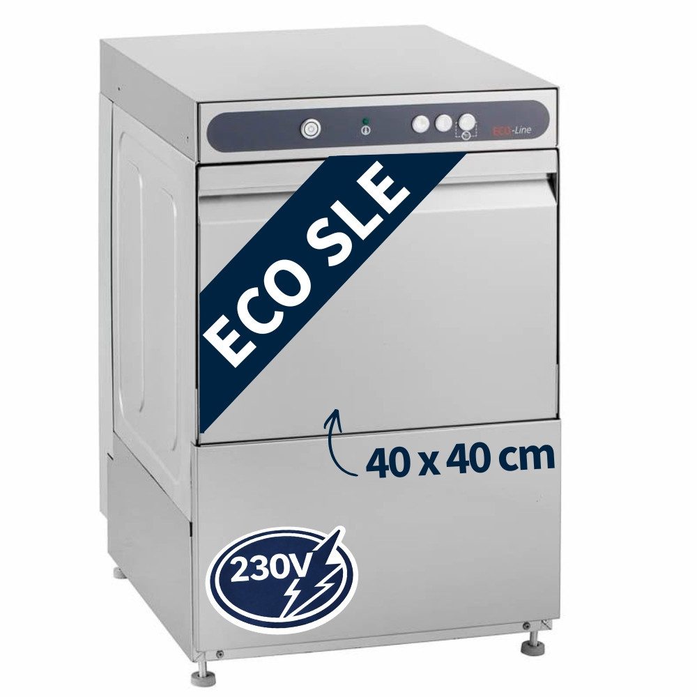 GastroHero Dönergrill Gläserspülmaschine ECO 40 SLE 230V Gastro, 3050 W
