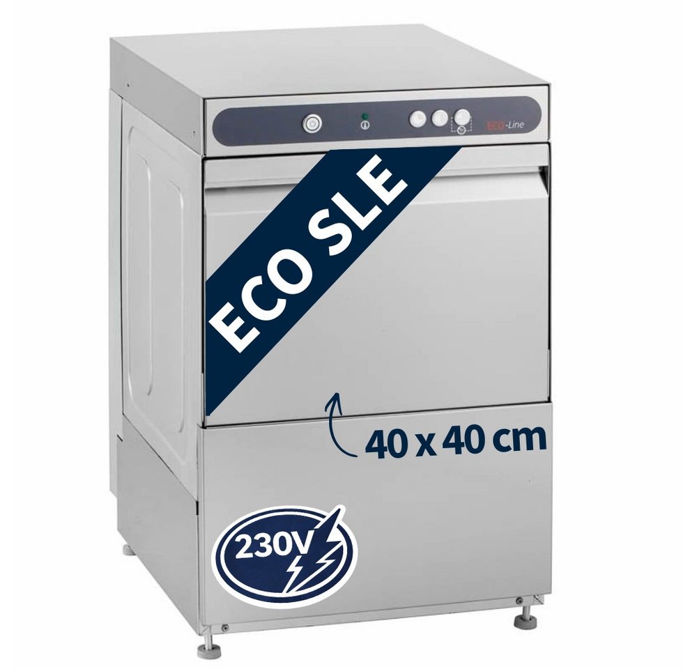 GastroHero Dönergrill Gläserspülmaschine ECO 40 SLE 230V Gastro, 3050 W