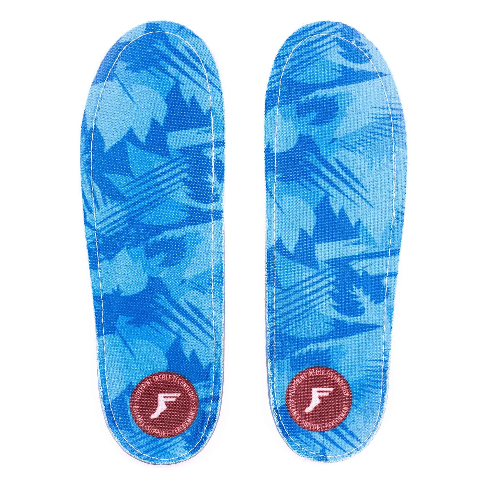 Footprint Insole Fuß- und Gelenkdämpfer Kingfoam Orthotics - Low (blue/camo) (1 Paar)