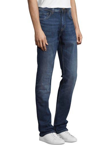 stone mid mit 5-Pocket-Jeans Reißverschluss TAILOR Josh TOM