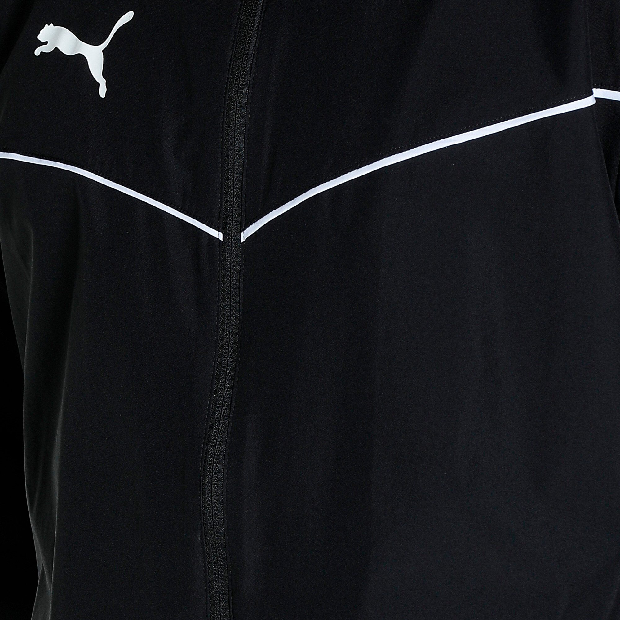 PUMA Allwetterjacke TEAMRISE ALL WEATHER JACKET mit Kapuze, mit Reißverschlusstaschen, Regular Fit