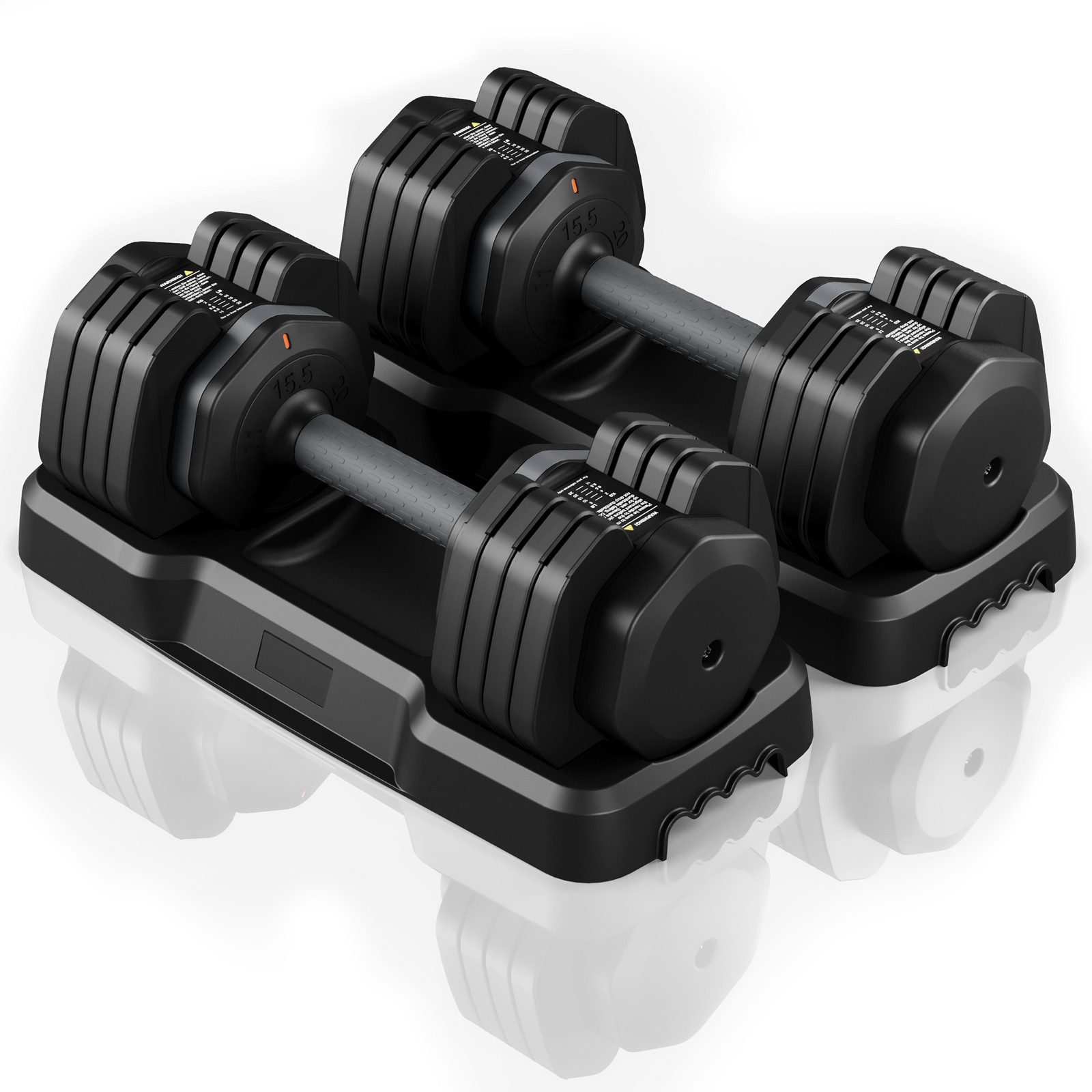 Dripex Hantel Verstellbare Hantel Kurzhantel 6,5-24,5KG Hantel Einstellbaren