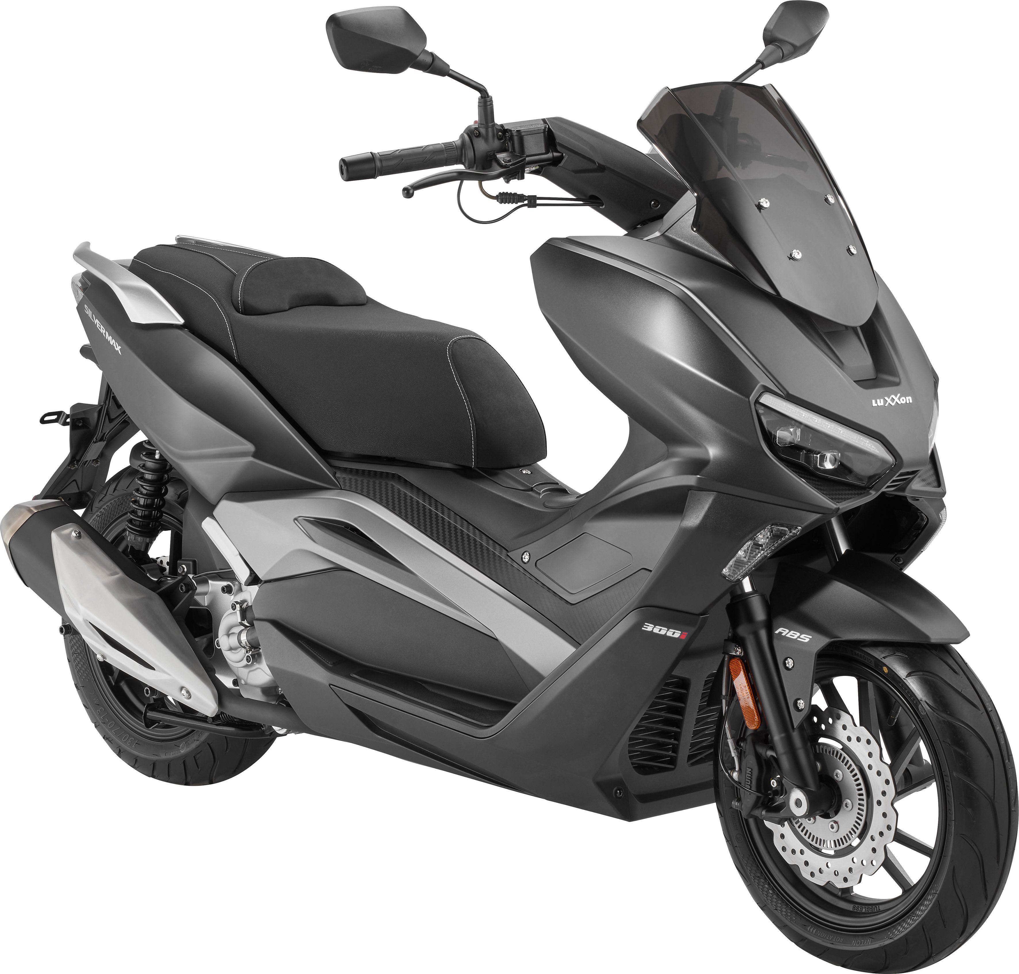 Luxxon Motorrad Euro anthrazit 120 ccm, 278,2 Silvermax, km/h, 5