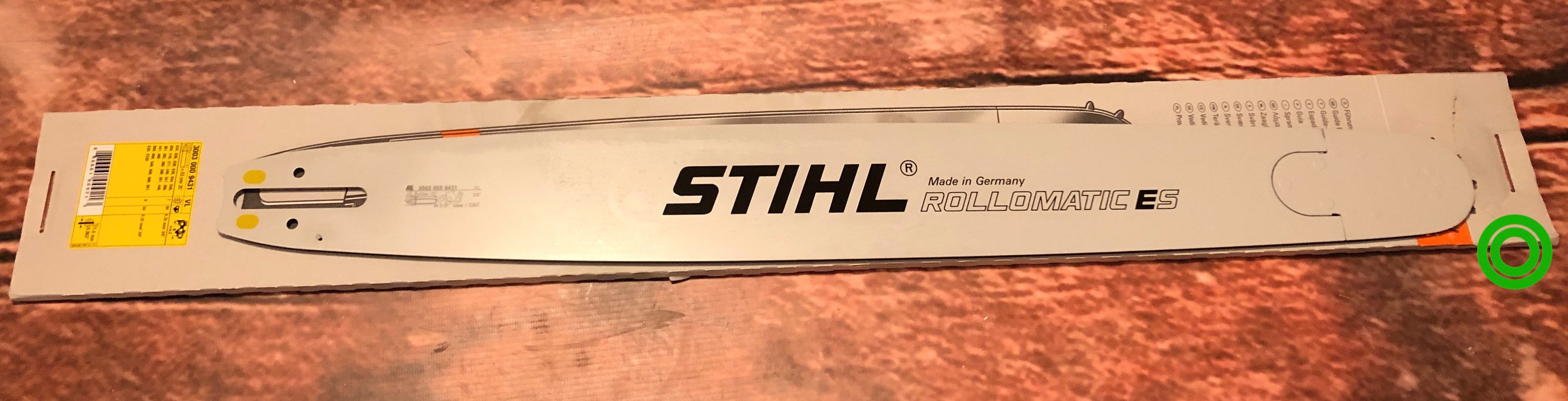 STIHL Führungsschiene Führungsschiene Rollomatic ES 63cm 3/8" 1,6 mm 30030009431 / 0019431, 1,6 mm, (1-St)