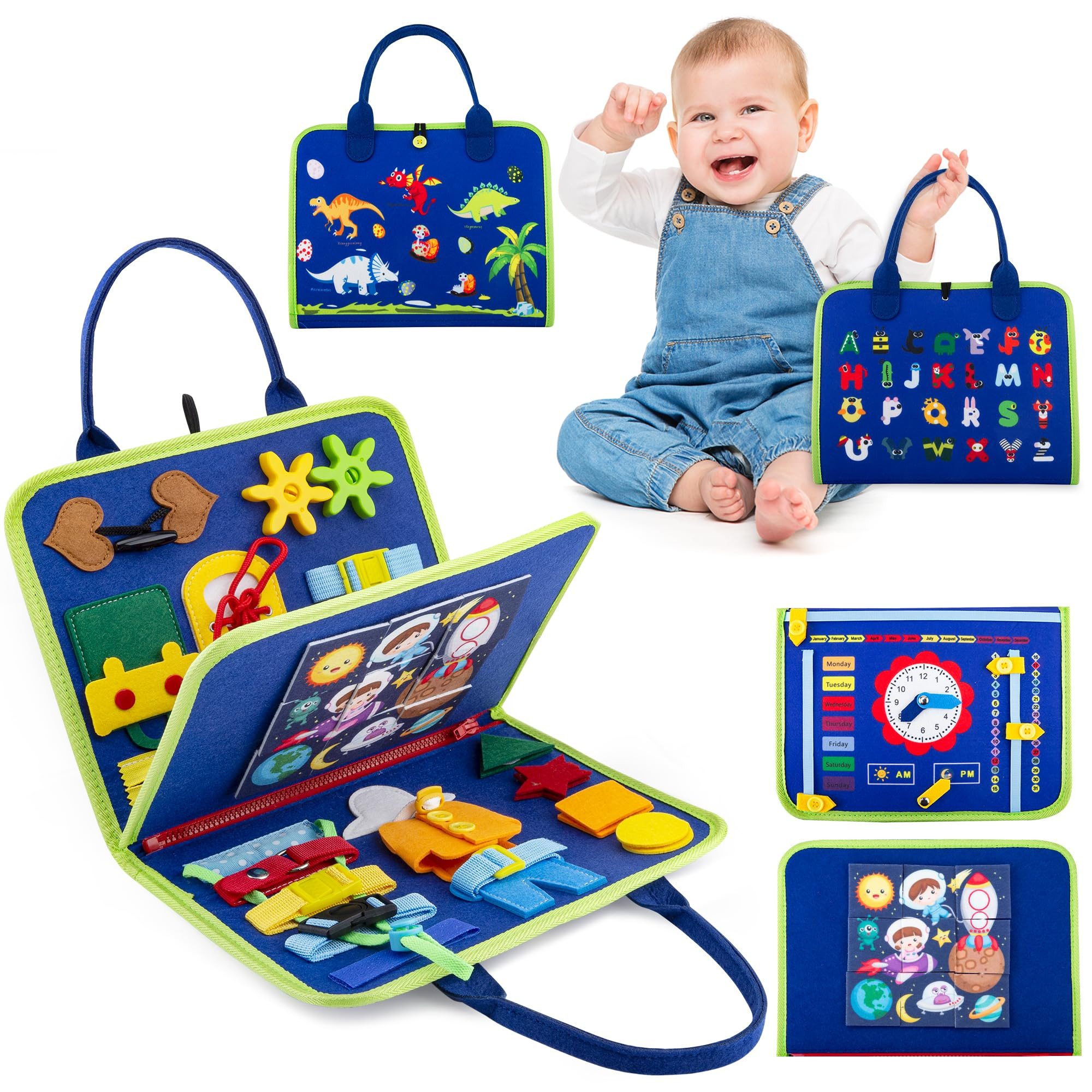 Lernspielzeug Busy Board Montessori Spielzeug ab 1 2 3 4 5 Jahre Kleinkinder