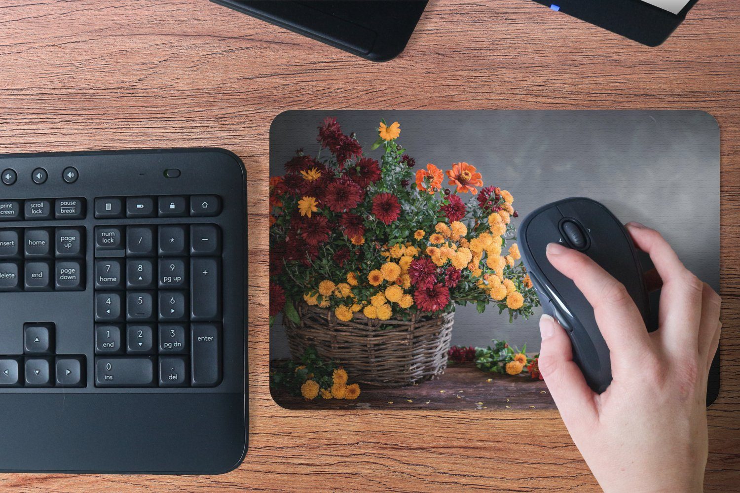 MuchoWow Mauspad (1-St), Mouse pad, Gaming Deko, PC Zubehör, 27x18 cm