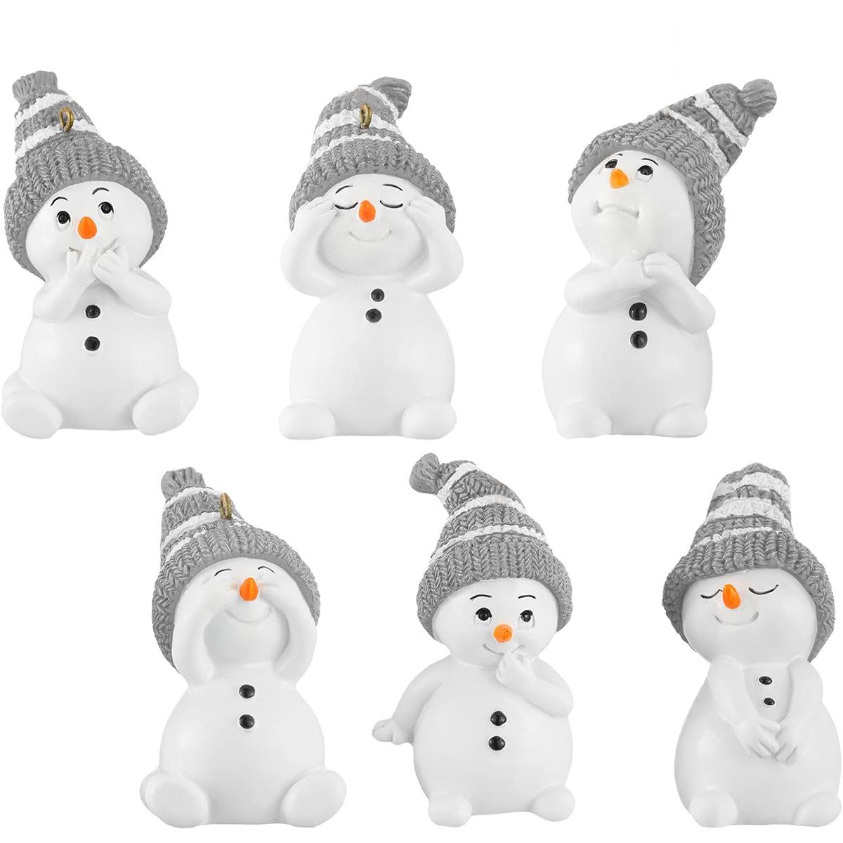 RWEUOQ Dekofigur Deko Figur Schneemann Im günstig online kaufen