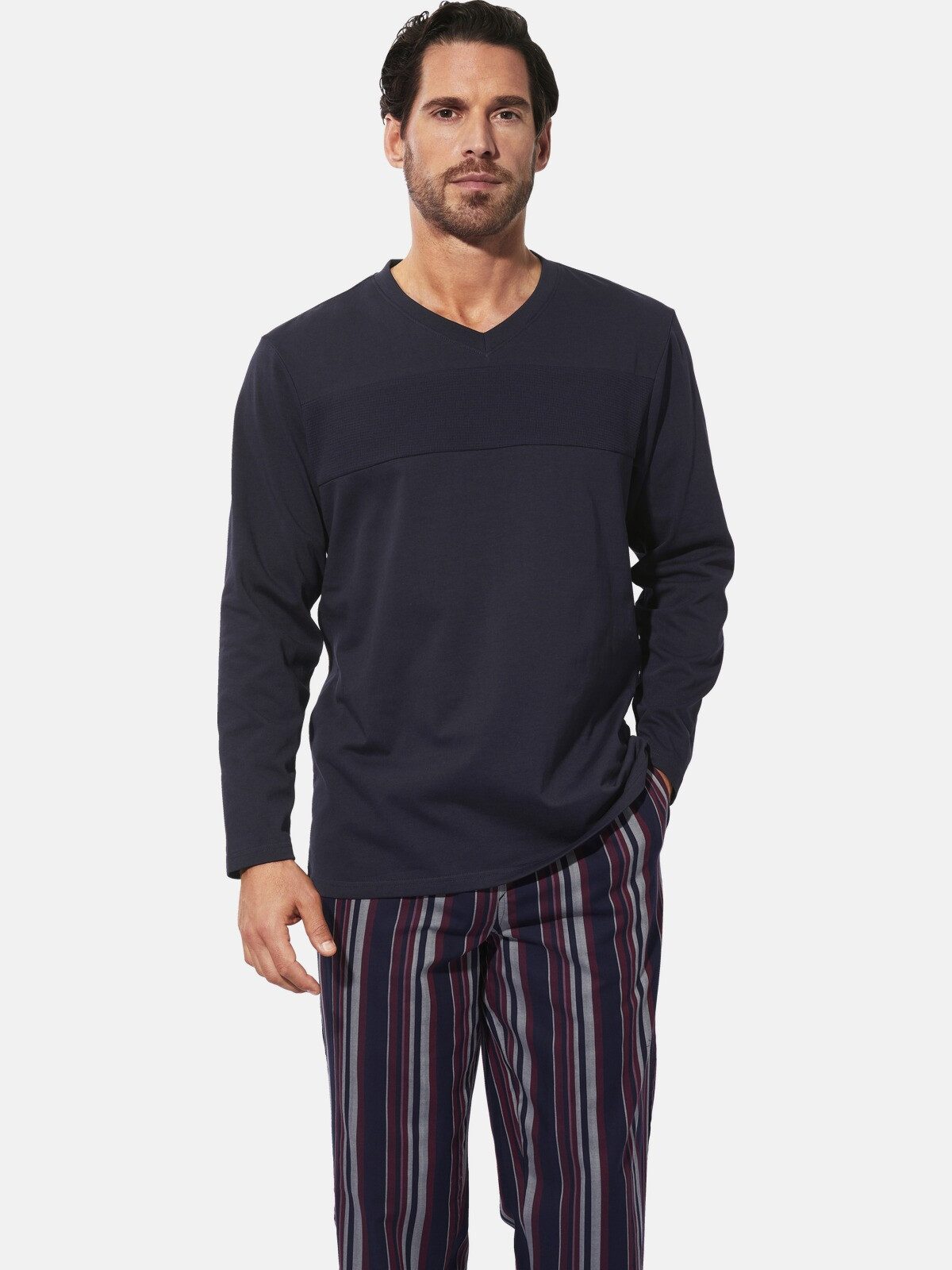 Babista Pyjamaoberteil CARMINO mit Waffelstruktur günstig online kaufen