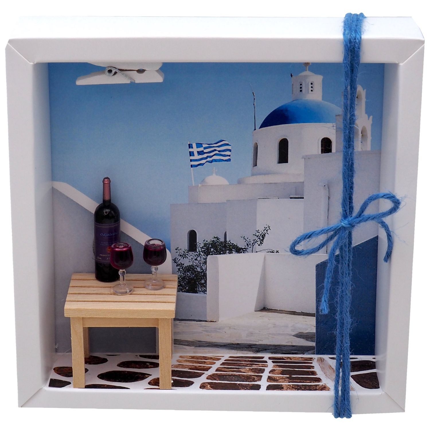 ZauberDeko Geschenkbox Geldgeschenk Verpackung Griechenland Geldverpackung Urlaub Reise