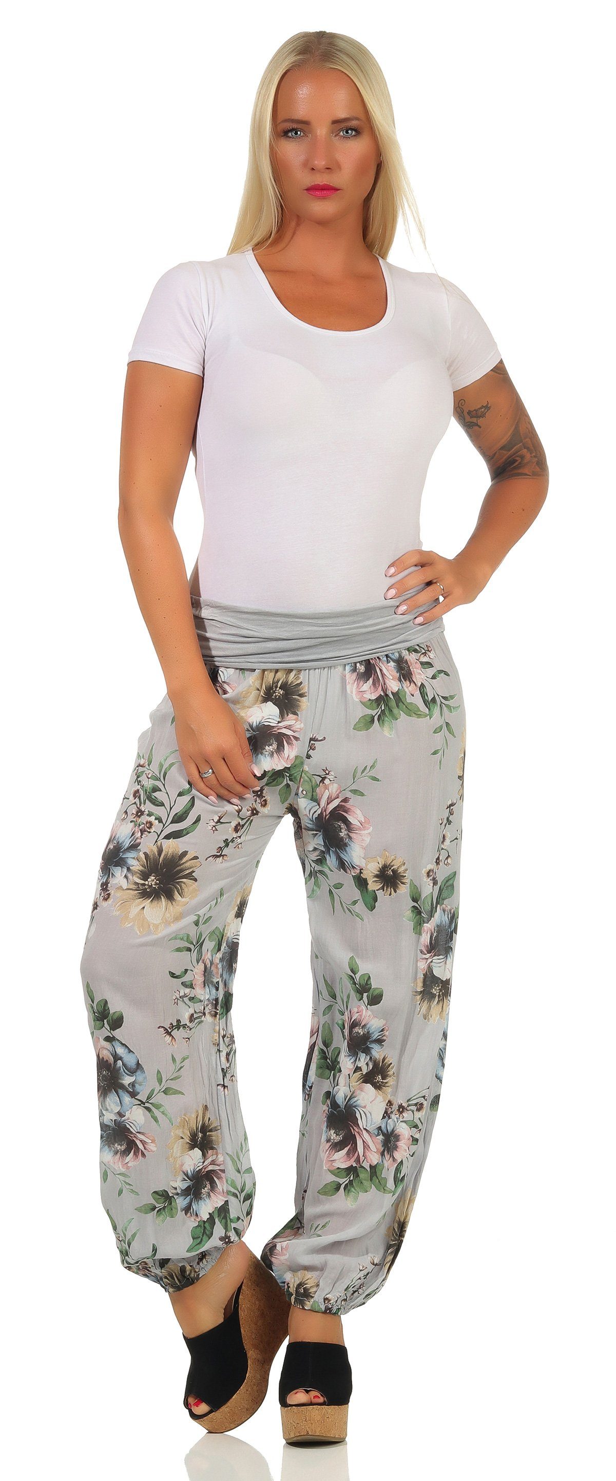 Mississhop Haremshose Ballonhose Pluderhose Pumphose Aladinhose günstig online kaufen