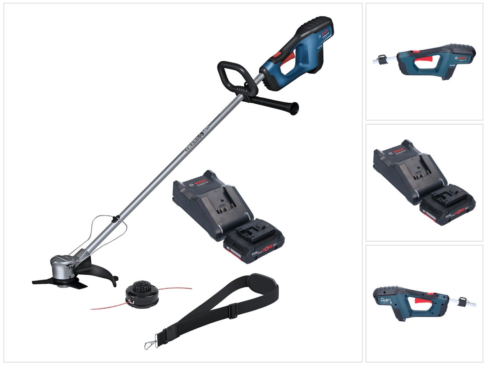 Bosch Professional Akku-Freischneider GFR 18V-23 Professional Akku Freischneider 18 V 230 mm Brushless + 1x