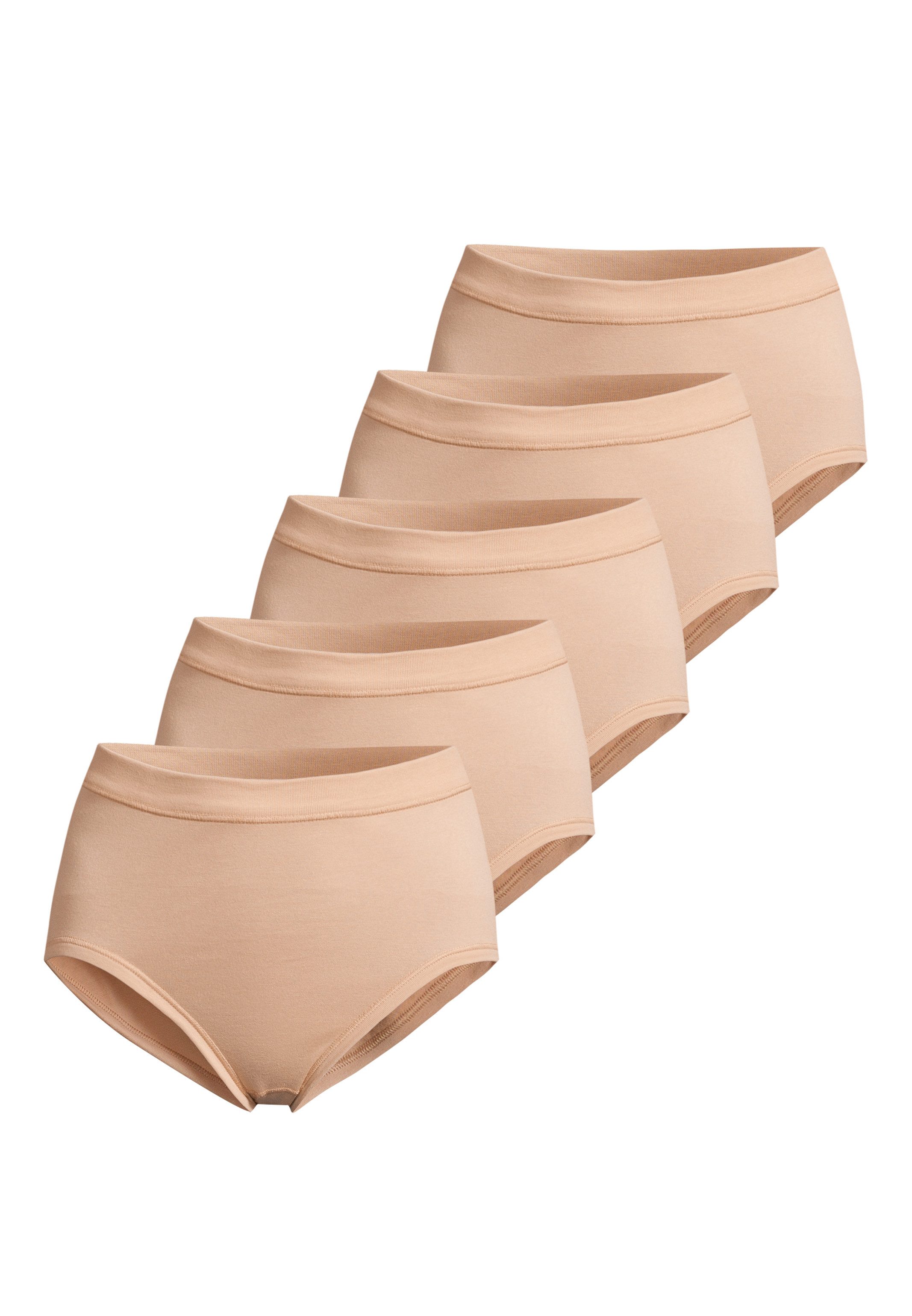 Taillenslip 5er Pack Feinripp
