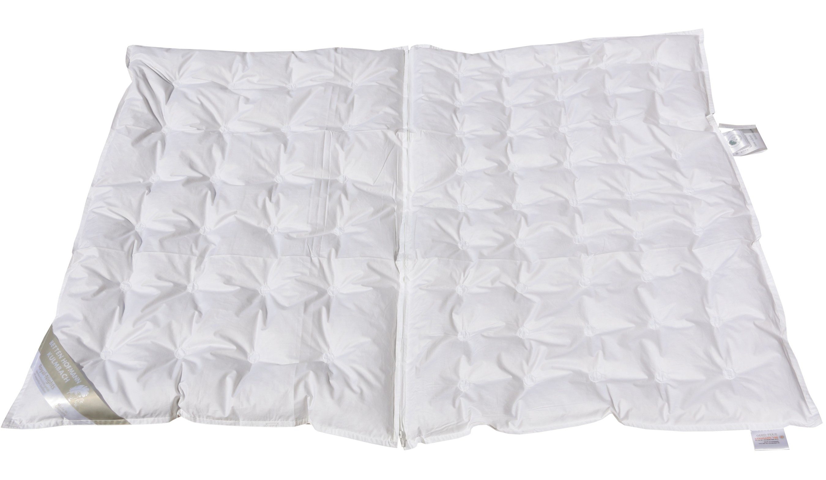 Betten Hofmann Babybettdecke Betten Hofmann Billi Kinder Sommer Daunendecke 100x135 cm 100% Daunen, Füllung: 100% Daunen, Bezug: 100% Baumwolle, made in Germany, mit 4 Funktionen