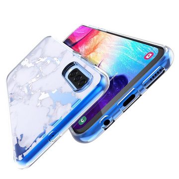 CoolGadget Handyhülle Handy Case Silikon Motiv Series für Samsung Galaxy A7 2018 6 Zoll, Hülle mit hochauflösendem Muster für Samsung A7 Schutzhülle