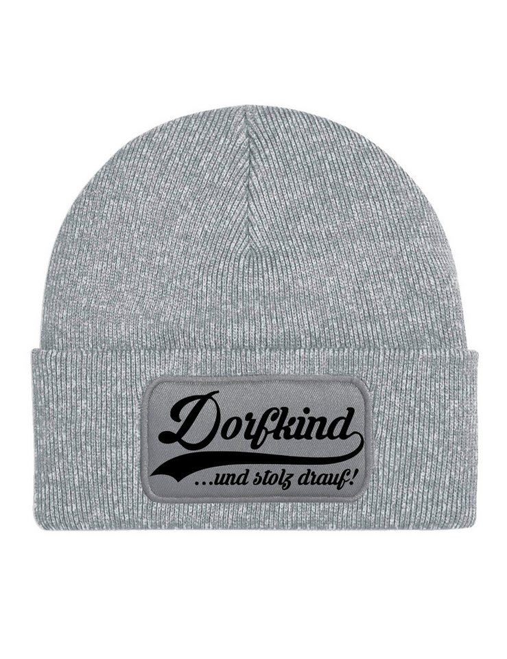 Youth Designz Beanie Unisex Kinder Beanie Mütze "Dorfkind" echte Dorfkinder Print Geschenk mit lustigem Aufdruck für Jungen und Mädchen Statement