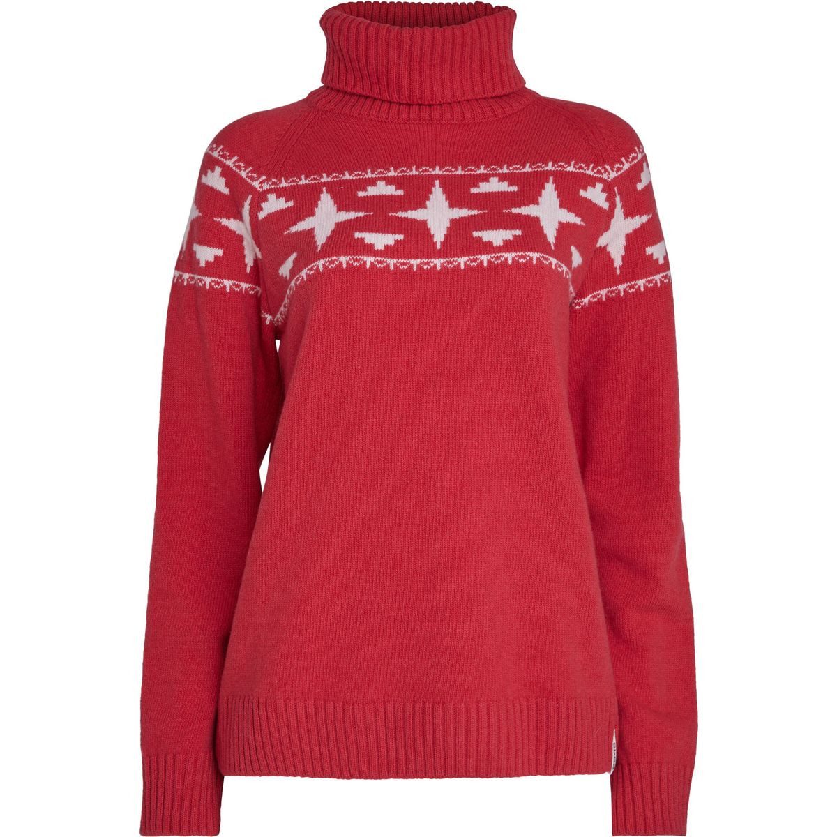 8848 Altitude Fleecepullover Sage Wool Rollneck Sweat Vielseitiger Merinowollpullover mit nordischem Design, ideal für