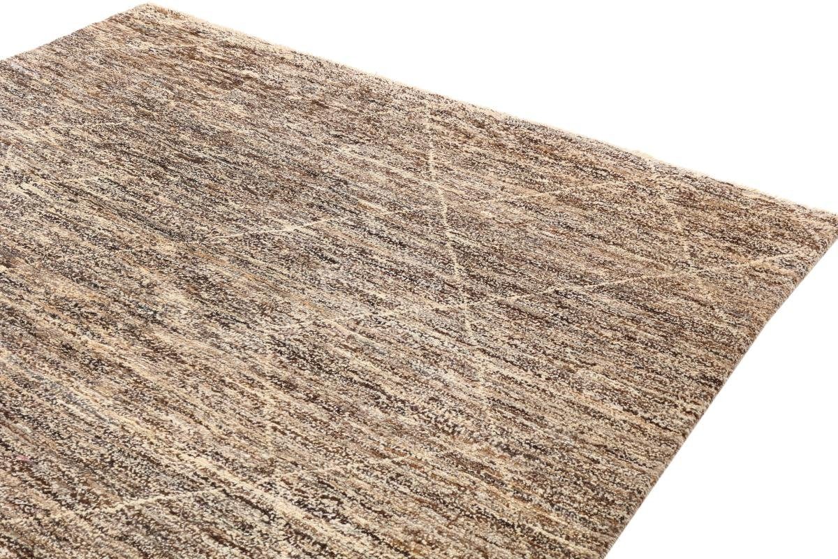 Orientteppich Berber Maroccan 200x306 Handgeknüpfter rechteckig, Moderner Orientteppich, Nain 20 Höhe: Trading, mm