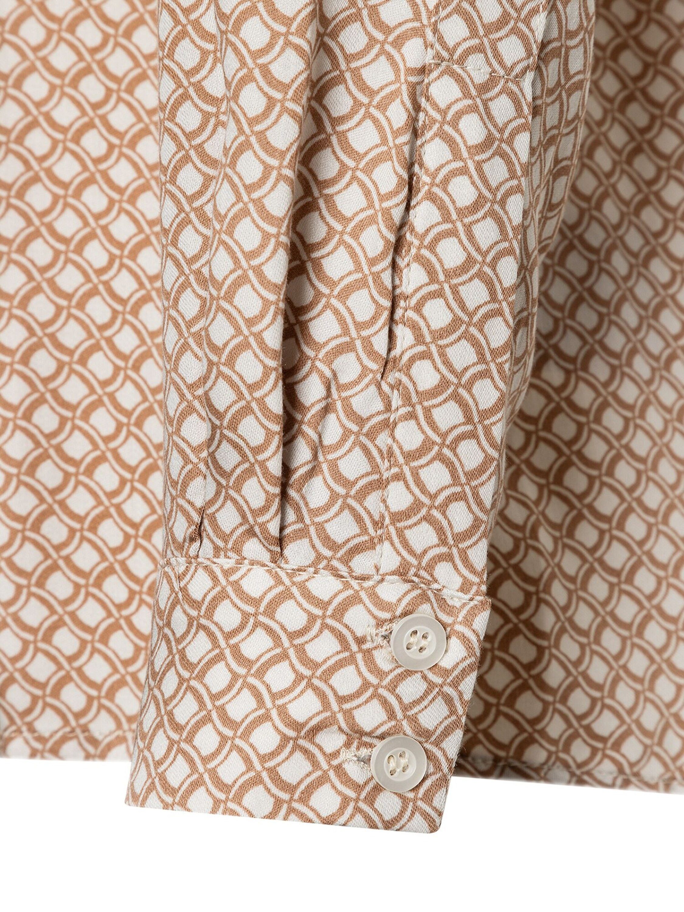 MORE&MORE Langarmbluse (1-tlg) Falten