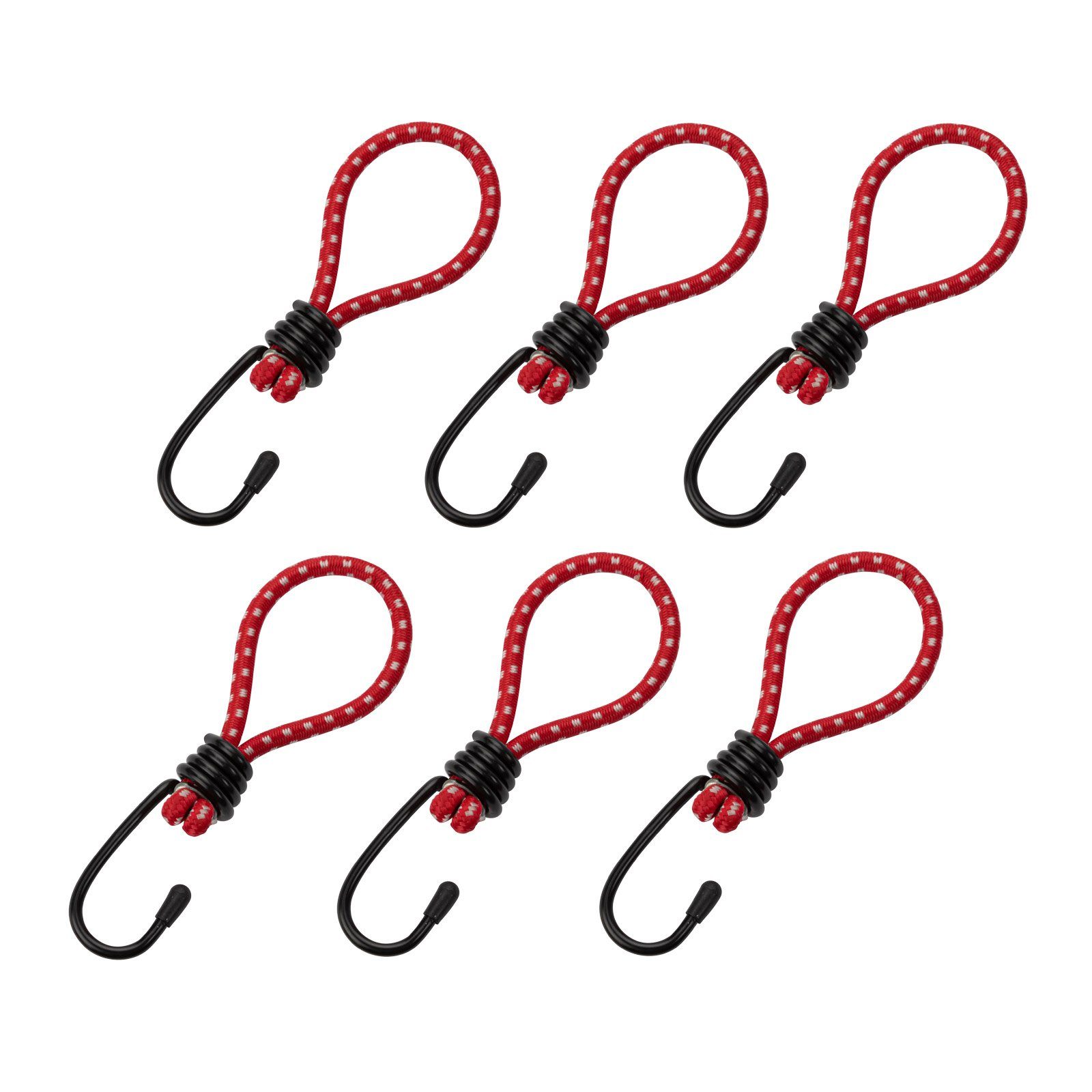 Spanngurt Expanderhaken für Abdecknetz 6er Pack
