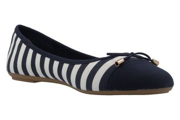 Fitters Footwear 2.514343 Navy/White Ballerina